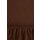 r-up Beste Spannbettlaken 180x200-200x220 bis 35cm H&ouml;he braun  95% Baumwolle / 5% Elastan 230g/m&sup2;