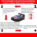 r-up Beste Spannbettlaken 200x220-220x240 bis 35cm Höhe grün  95% Baumwolle / 5% Elastan 230g/m²