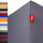 Kundenretoure Set 2x r-up Beste Spannbettlaken 140x200-160x220 bis 35cm Höhe 95 Baumwolle / 5% Elastan 230g/m anthrazitgrau, grau