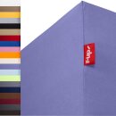 Kundenretoure Set 3x r-up Passt Spannbettlaken 180x200-200x220 bis 35cm Höhe 100% Baumwolle 130g/m bordeauxrot, lila, rosa