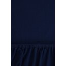 r-up Prima Spannbettlaken 140x200-160x220 bis 35cm Höhe dunkelblau 97% Baumwolle / 3% Elasthan 160g/m²