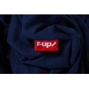 r-up Prima Spannbettlaken 140x200-160x220 bis 35cm Höhe dunkelblau 97% Baumwolle / 3% Elasthan 160g/m²