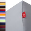 Kundenretoure Set 3x r-up Beste Spannbettlaken 200x220-220x240 bis 35cm Höhe 95% Baumwolle / 5% Elastan 230g/m dunkelblau, rosa, silbergrau