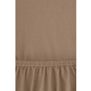 r-up Beste Spannbettlaken 140x200-160x220 bis 35cm Höhe taupe  95% Baumwolle / 5% Elastan 230g/m²