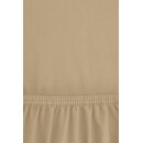 r-up Klasse Spannbettlaken 90x200-100x200 bis 35cm Höhe sand 100% Baumwolle 200g/m²