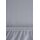r-up Klasse Spannbettlaken 90x200-100x220 bis 35cm Höhe silbergrau 100% Baumwolle 200g/m²